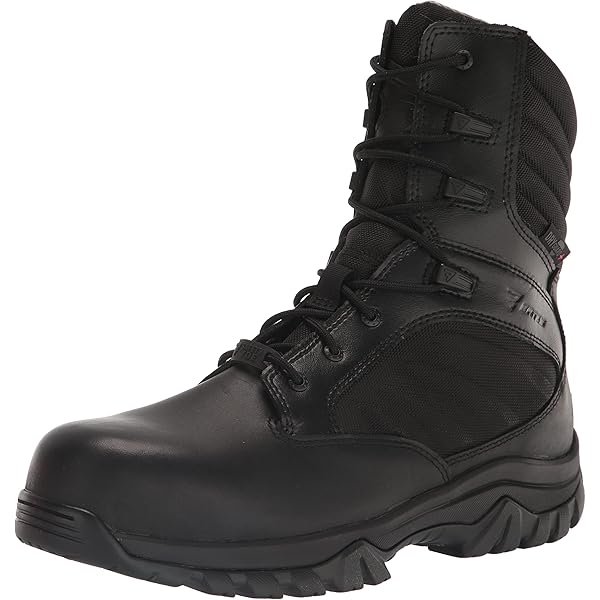 Amazon.com: Bates Botas de uniforme Delta con cremallera lateral